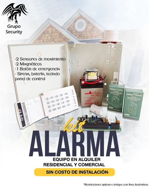 ALARMA PARA HOGAR Y NEGOCIO